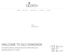 Tablet Screenshot of glddiamonds.com